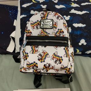 Rainbow Mickey disney Loungefly
